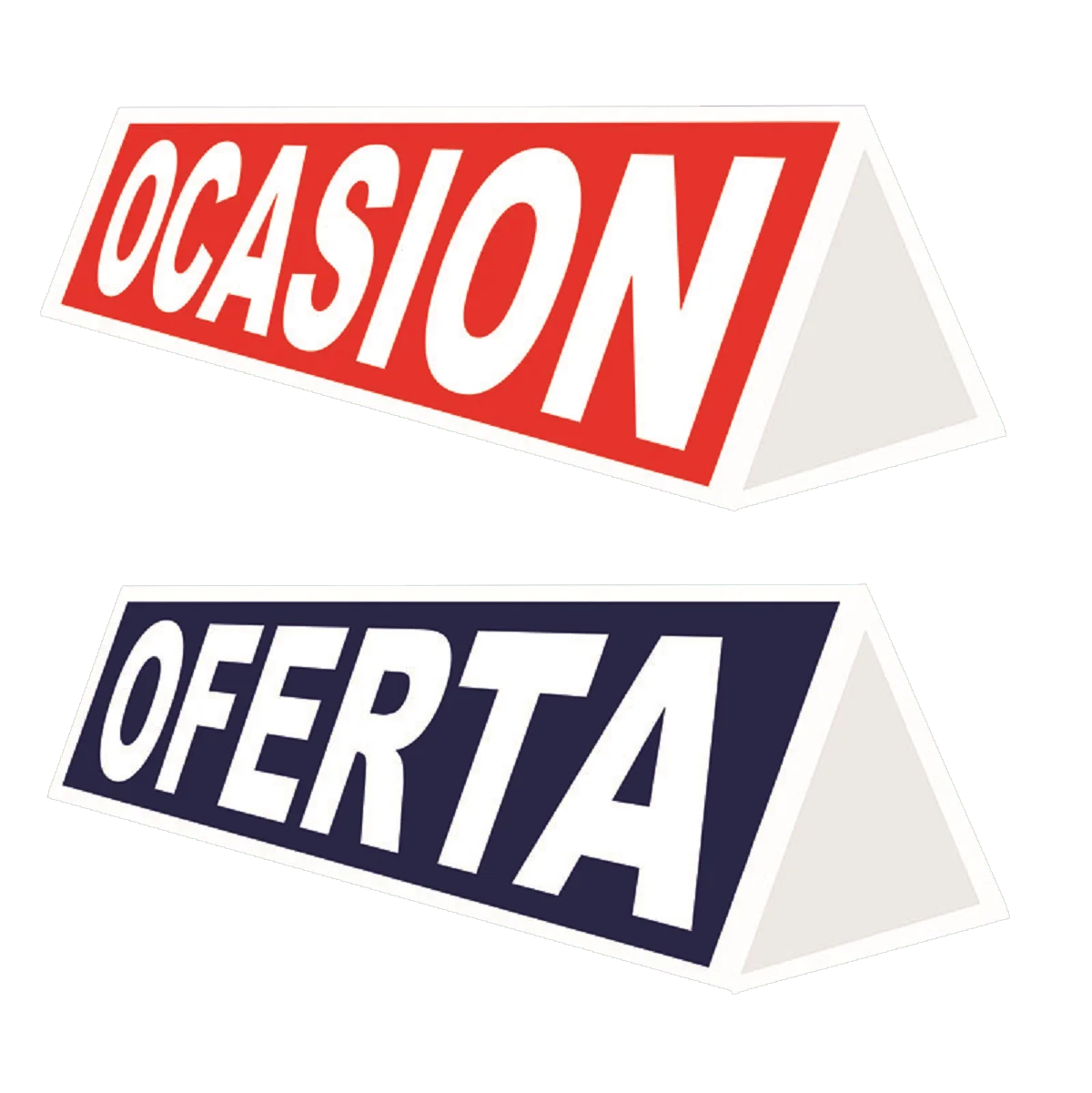 CARTELES PUBLICITARIO CON IMAN estandar 60 X 15